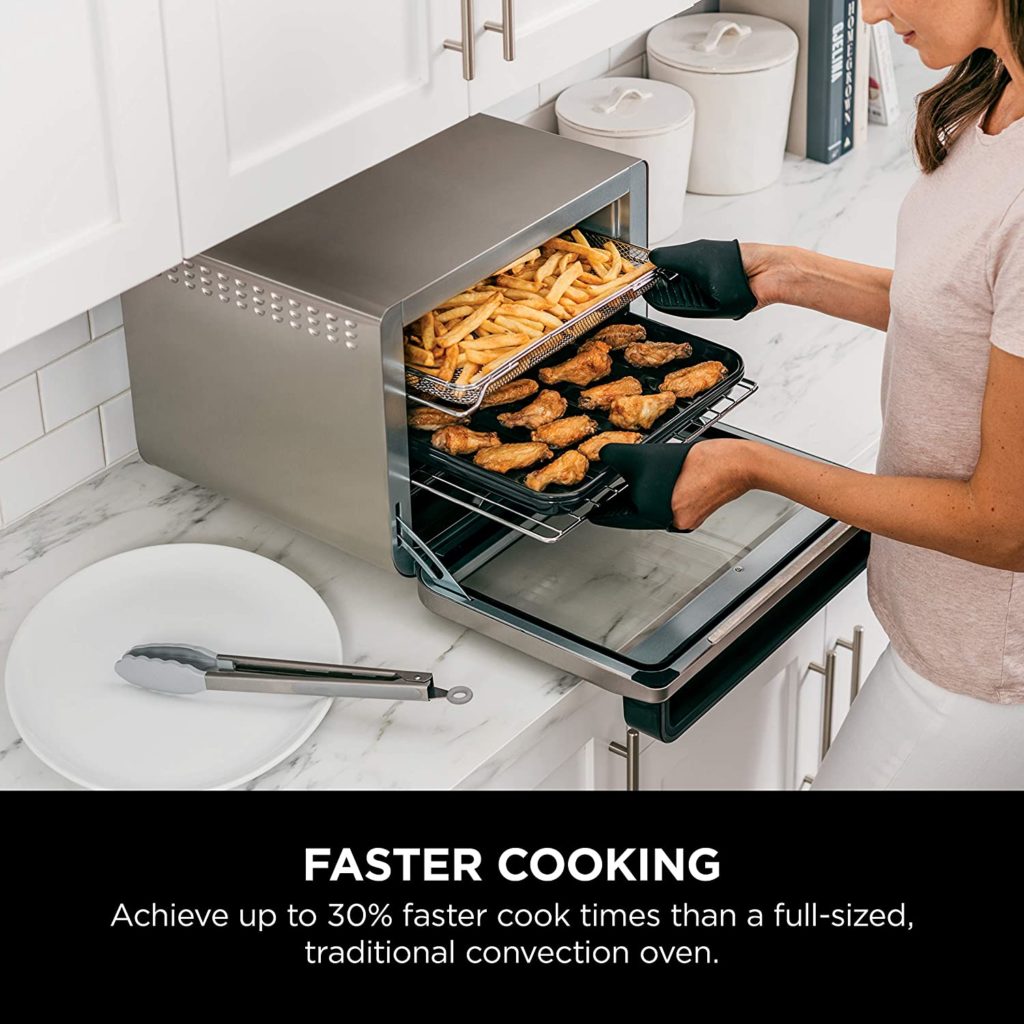 Both Model Cooks 30 Times Faster Than Convection Oven