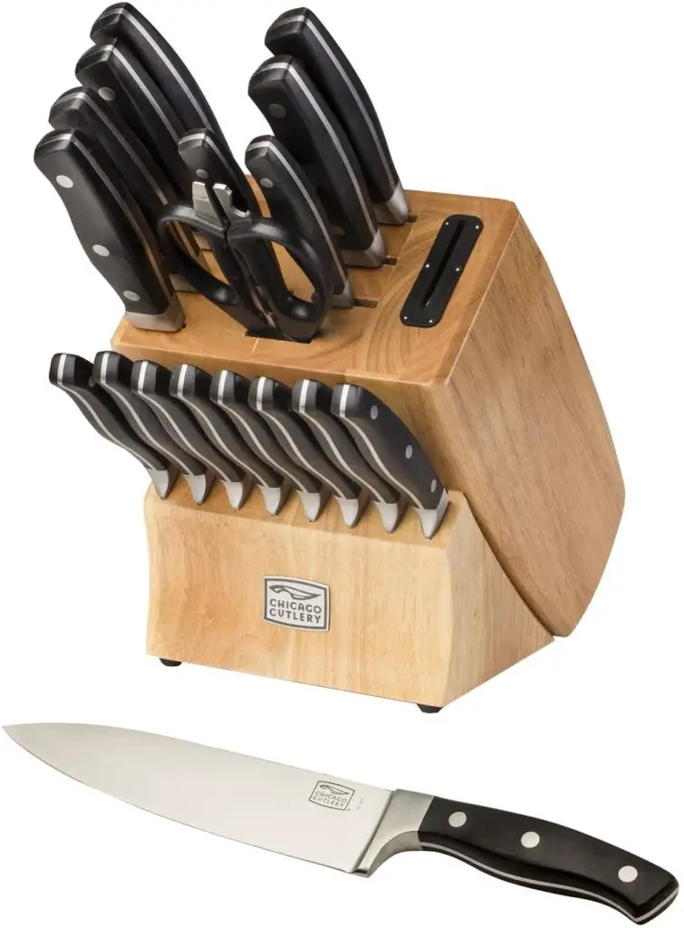 Chicago Cutlery Insignia2 18 Piece Knife Block Set