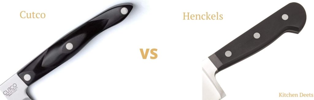 Cutco 8 Inch Kitchen Knife Handle vs Henckels 8 inch Kitchen Knife Handle