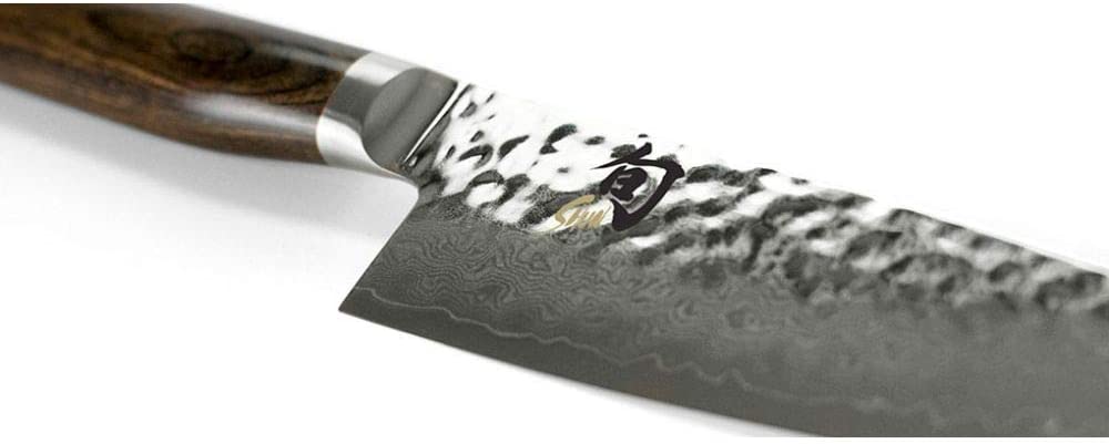 Damascus Pattern on 6 inch Shun Premier Knife