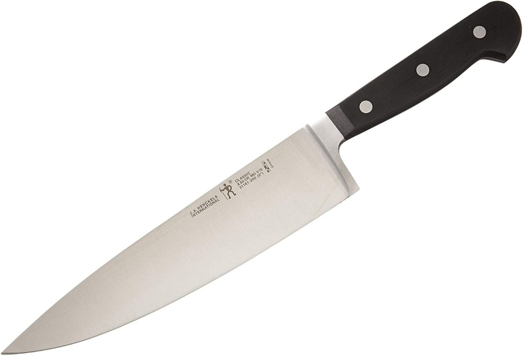 Henckels Classic 8 Inch Kitchen Knife - X50CRMOV15 Stainless Steel blade