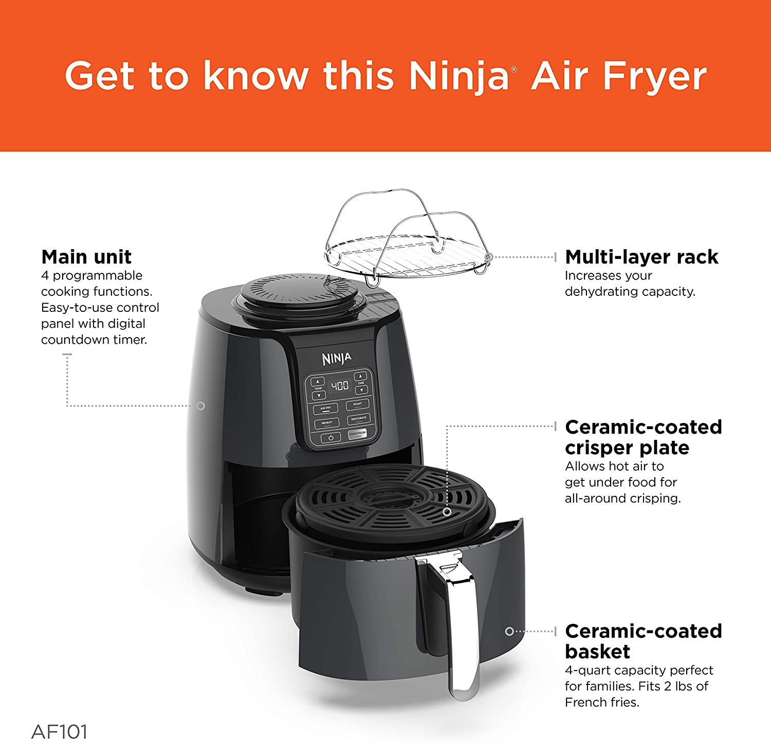 Ninja AF100 Vs AF101 Which One Should You Buy? Kitchen Deets
