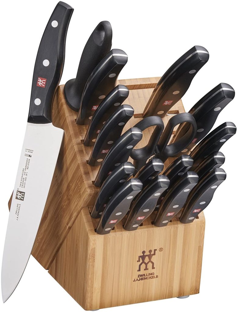 Zwilling Twin Signature 19- Piece Kitchen Knife Set