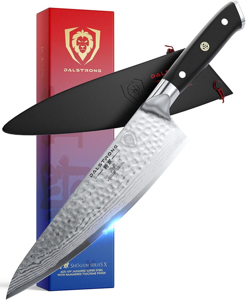 Dalstrong 8 inch Chef knife Shogun Series - Black G10 Handle