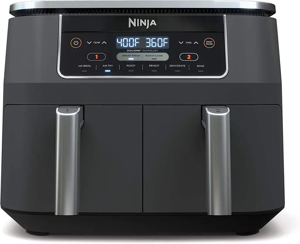 Ninja Foodi Dz201 Air Fryer With Dual Zone Technology