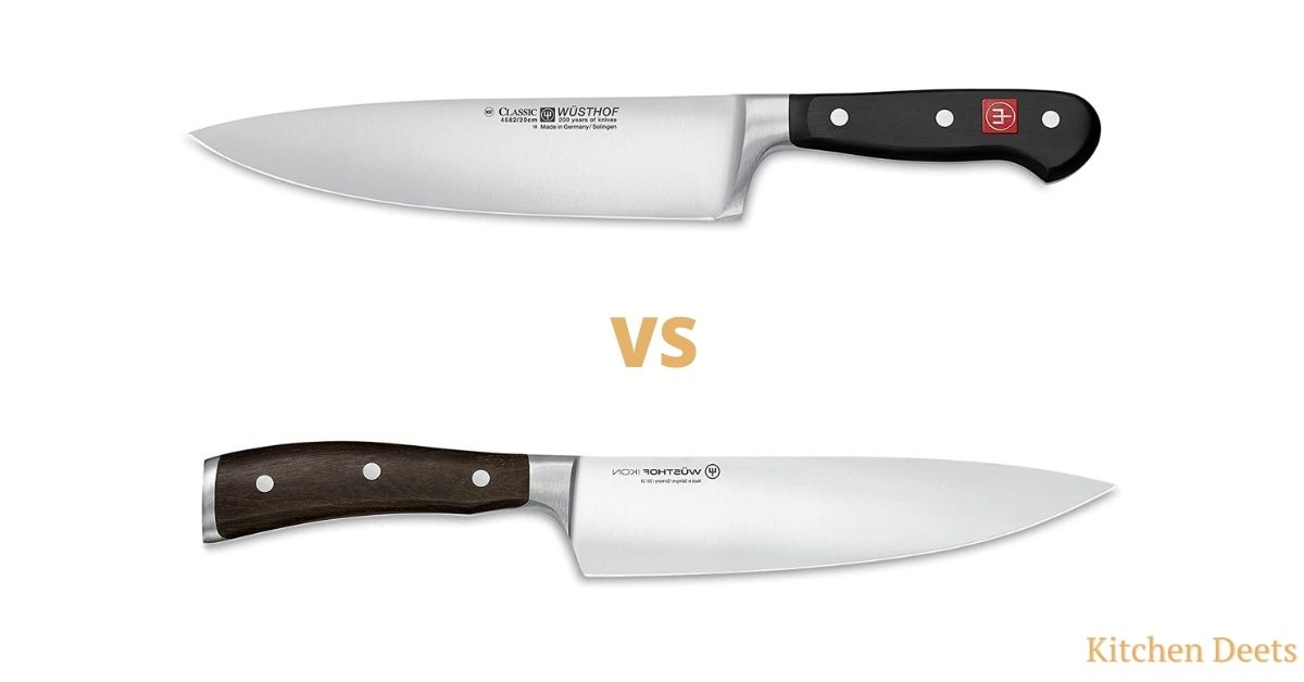 The Difference Between Wusthof Classic Vs Ikon Knives 2023 Kitchen