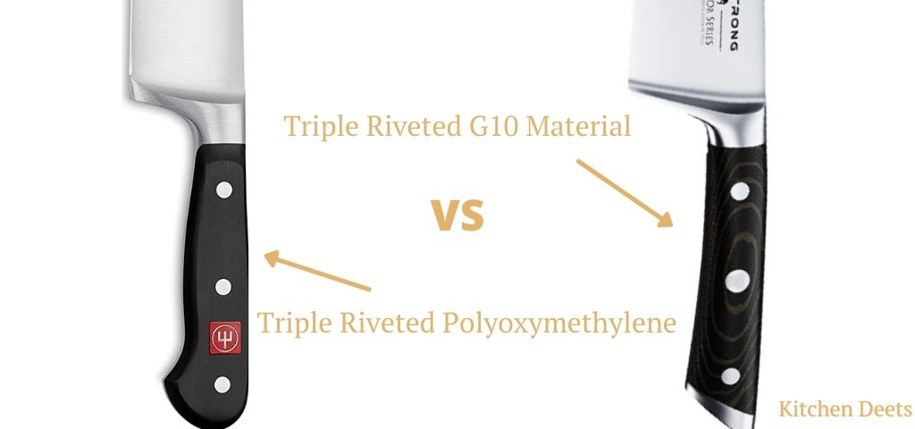 Wusthof Polyoxymethylene Vs Dalstrong G10 Handle Material