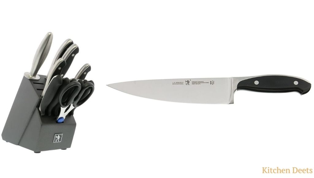 Henckels Forged Synergy 8" Chef Knife with 13 Piece Knife Block Set