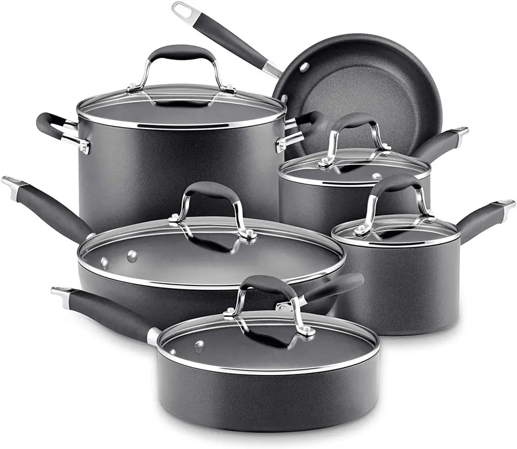 Anolon Advanced 11 Piece Nonstick cookware set