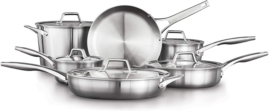 Calphalon Premier 11 Piece Cookware Set