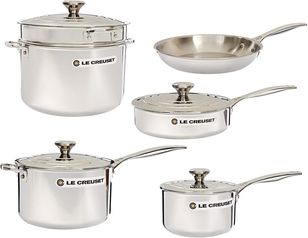 Le Creuset Cookware 10 Piece set