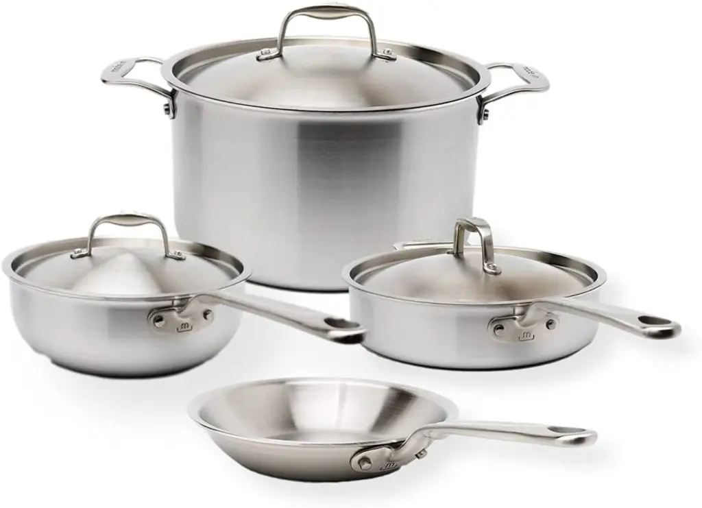 Made in Cookware - 7 piece pot and pan set