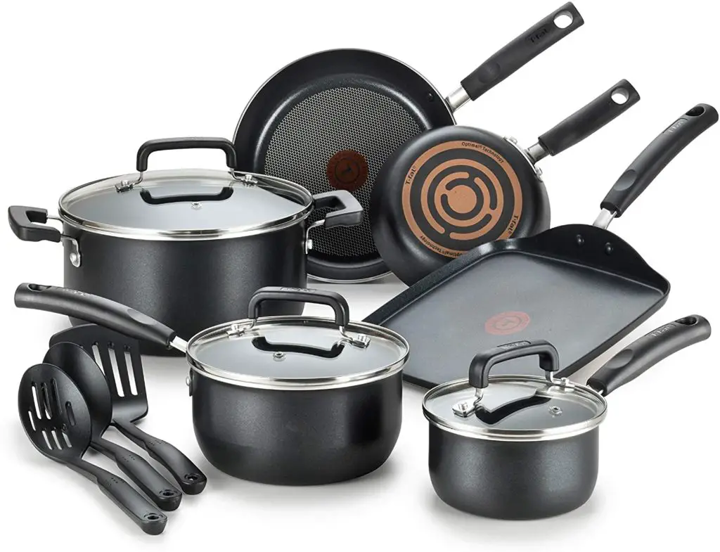 T-Fal Signature 12 Piece Nonstick Cookware Set