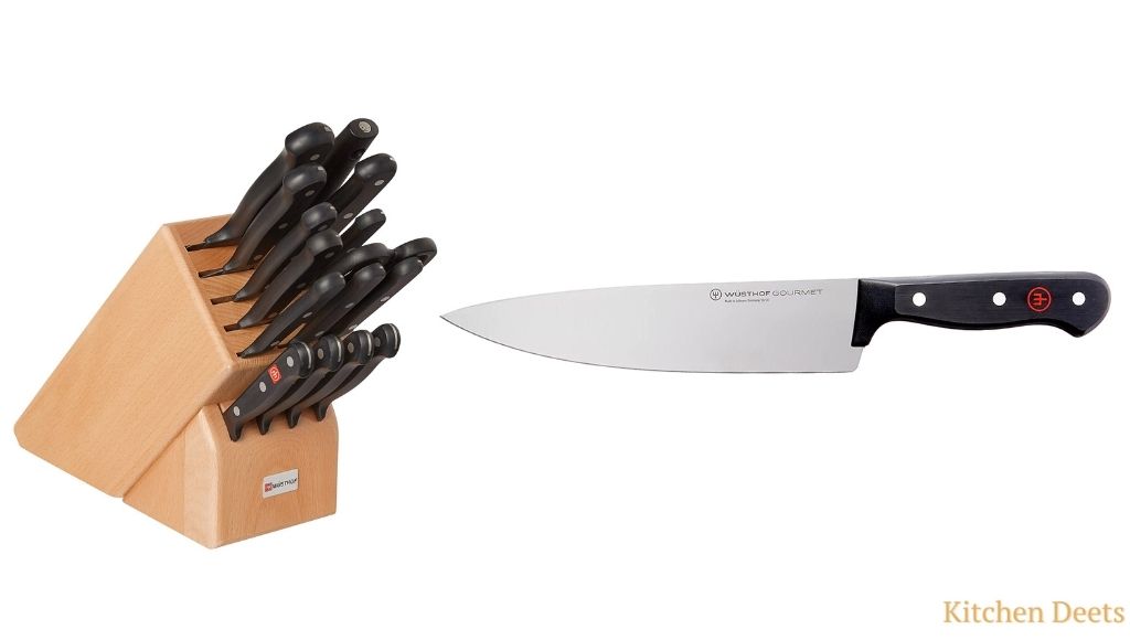 Wusthof Gourmet 8 Inch with 16 Piece Knife Block Set