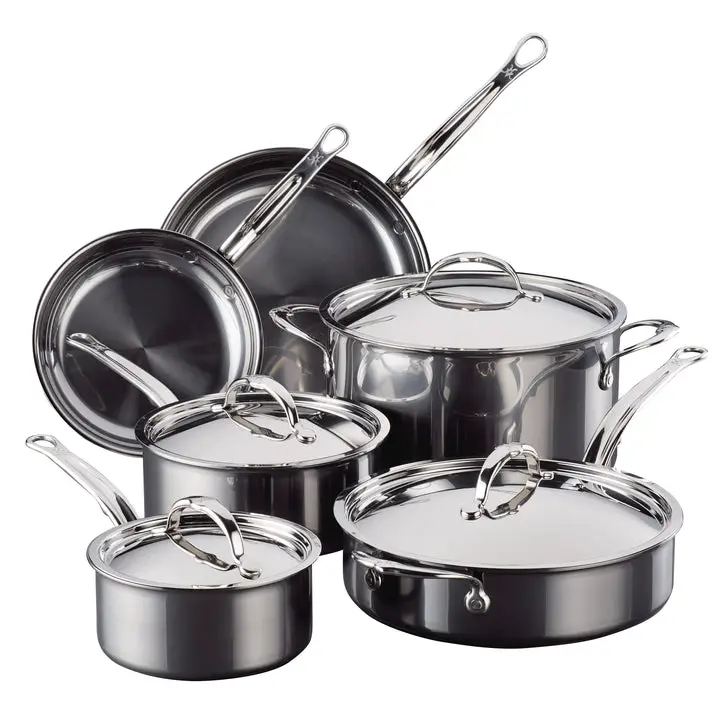 Hestan Nanobond Stainless Steel Cookware