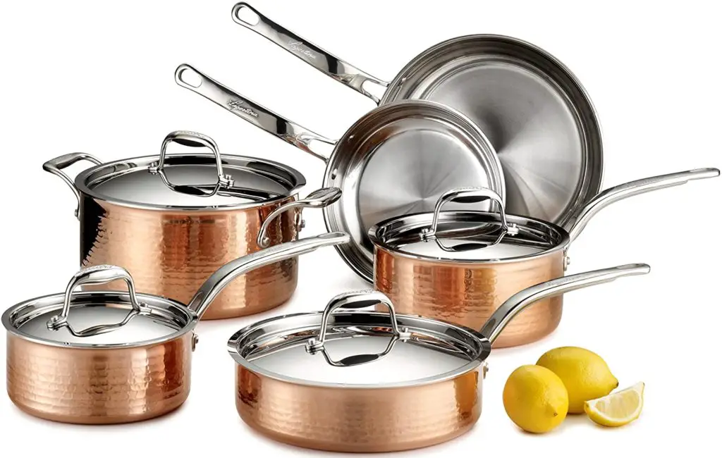 Lagostina Hammered Copper Cookware