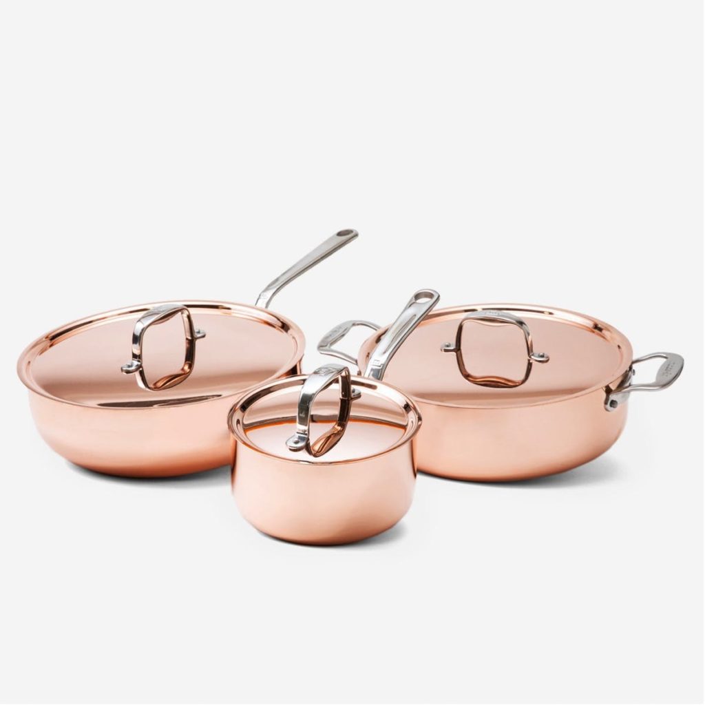 Made In Copper Cookware Set