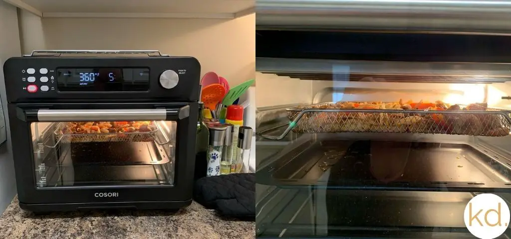We tested Cosori CS100 by cooking chicken fajitas
