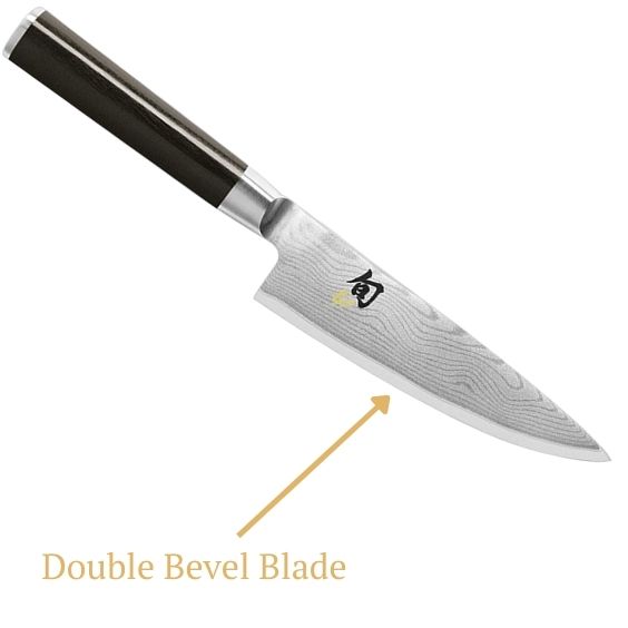 Santoku knife blade