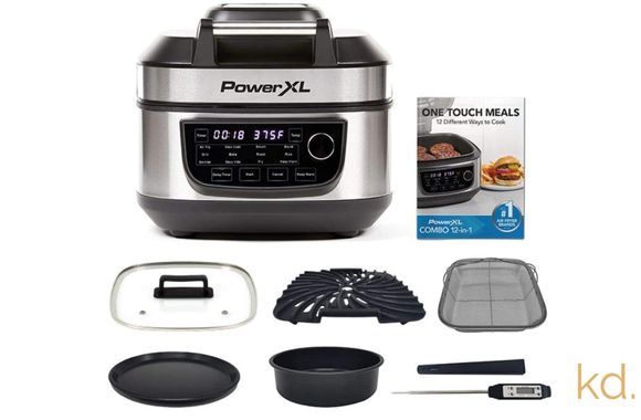 PowerXL Grill Air Fryer Combo Deluxe