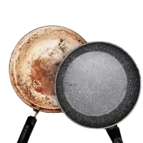 Worn Off Granite Cookware