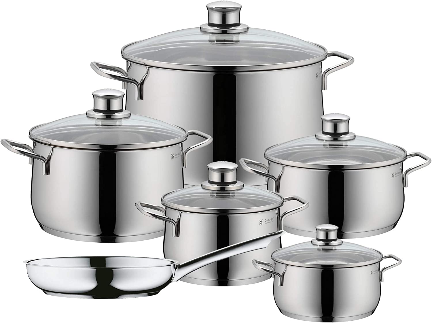 WMF 730026040 6 piece Best German Dishwasher Safe Cookware Set