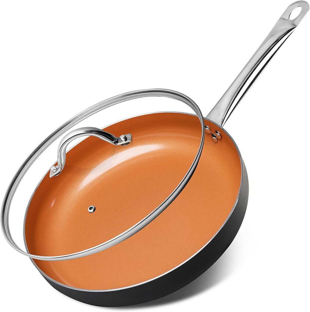 Michelangelo 12 inch nonstick induction fry pan