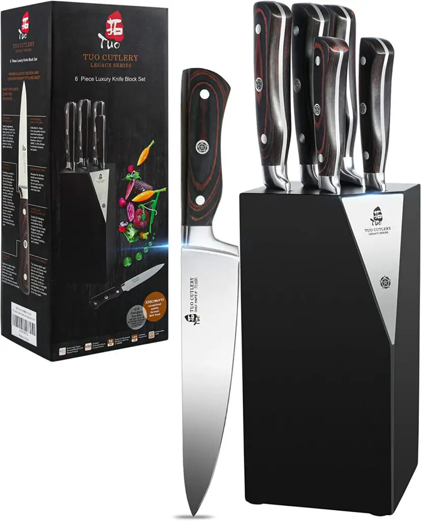 Tuo Cutlery Legacy Series Knives 6 piece knife set