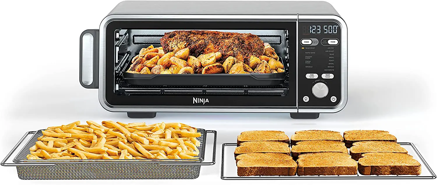 Tagliere In Bamboo Umilife Per Ninja Foodi SP101 SP201 SP301 – Forno Digitale Doppio Calore
