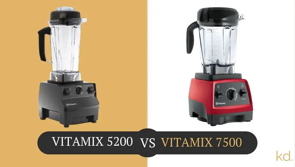Vitamix 7500 VS 5200 Comparison