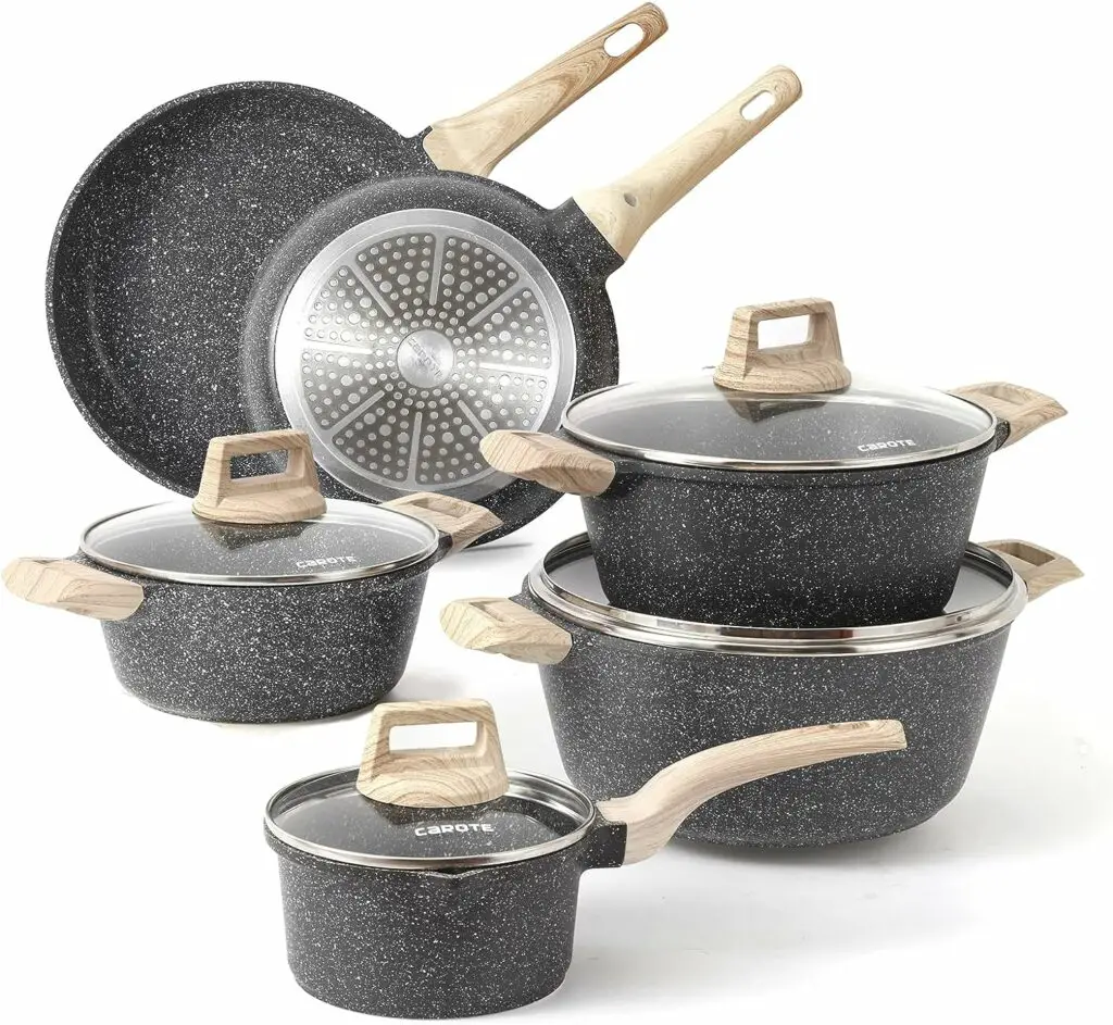 Carote Nonstick Granite Cookware Set