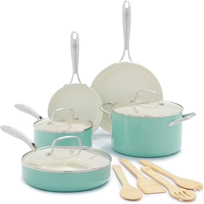 100% ceramic cookware