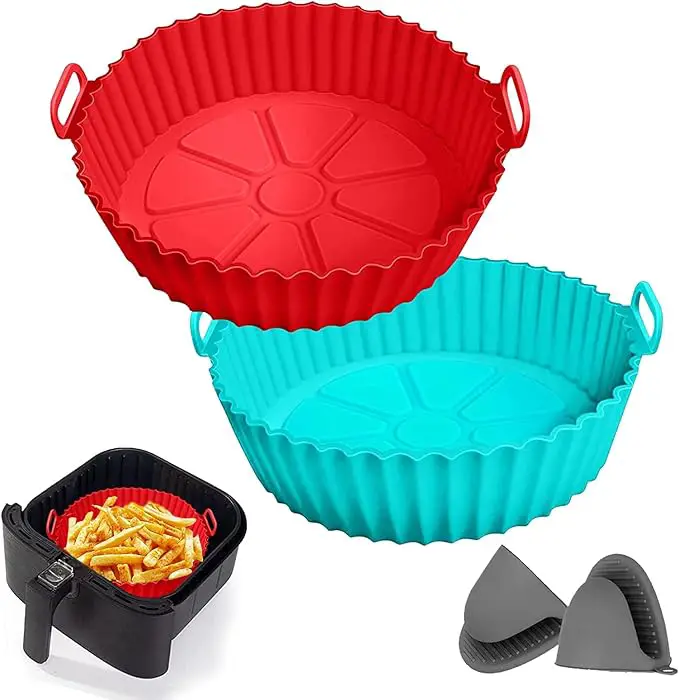 silicone air fryer liner