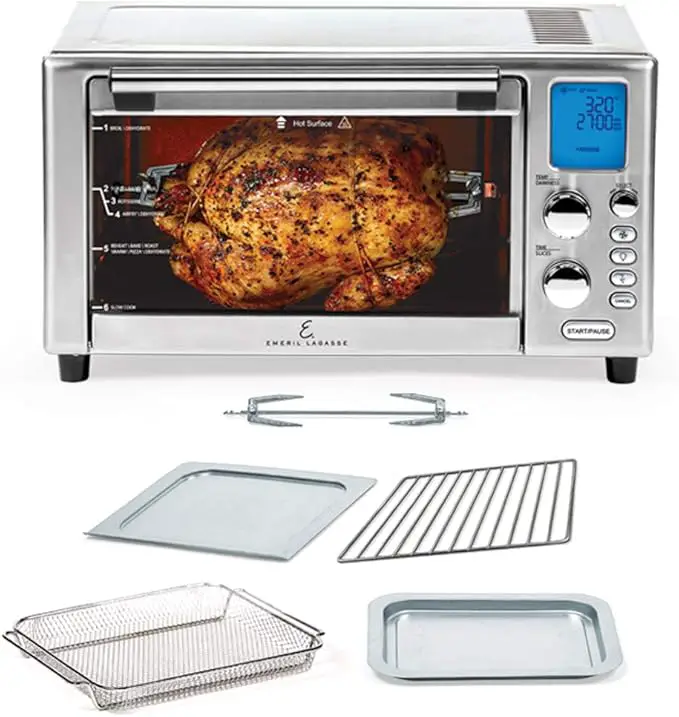 emeril air fryer oven combo