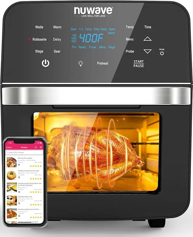 nuwave 15.5 quart air fryer