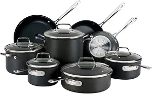 All-Clad B1 Hard Anodized Nonstick Cookware Set 