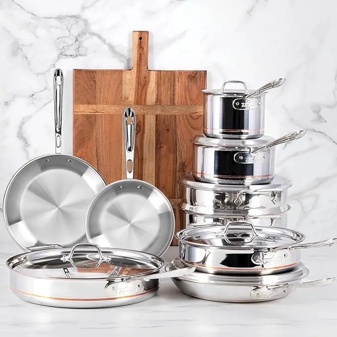 All-clad copper core cookware
