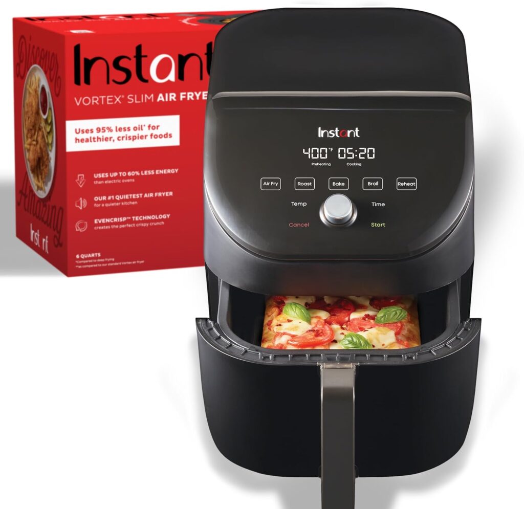 instant pot vortex slim 6 quart air fryer