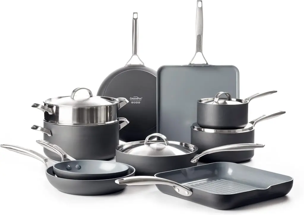 GreenPan Paris Pro non-stick cookware set