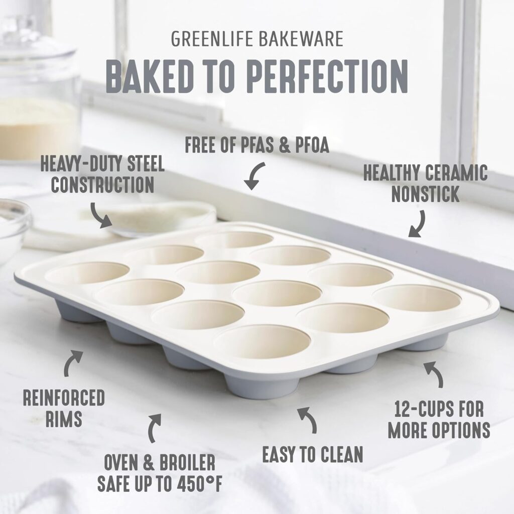 green life non toxic muffin pan