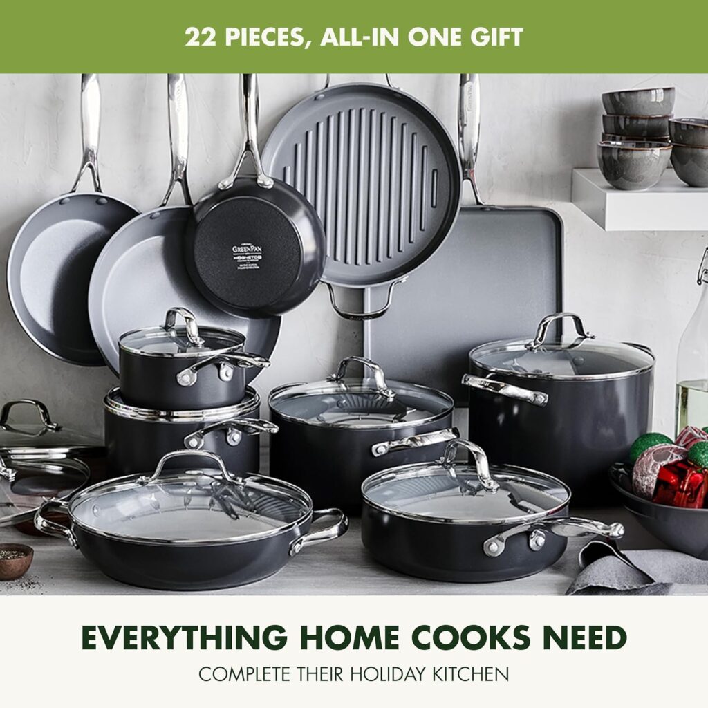 Valencia Pro GreenPan Non-stick Cookware Set