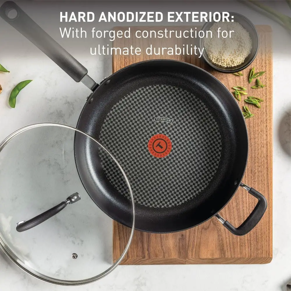 T-fal Ultimate Hard Anodized Deep Fryer Pan