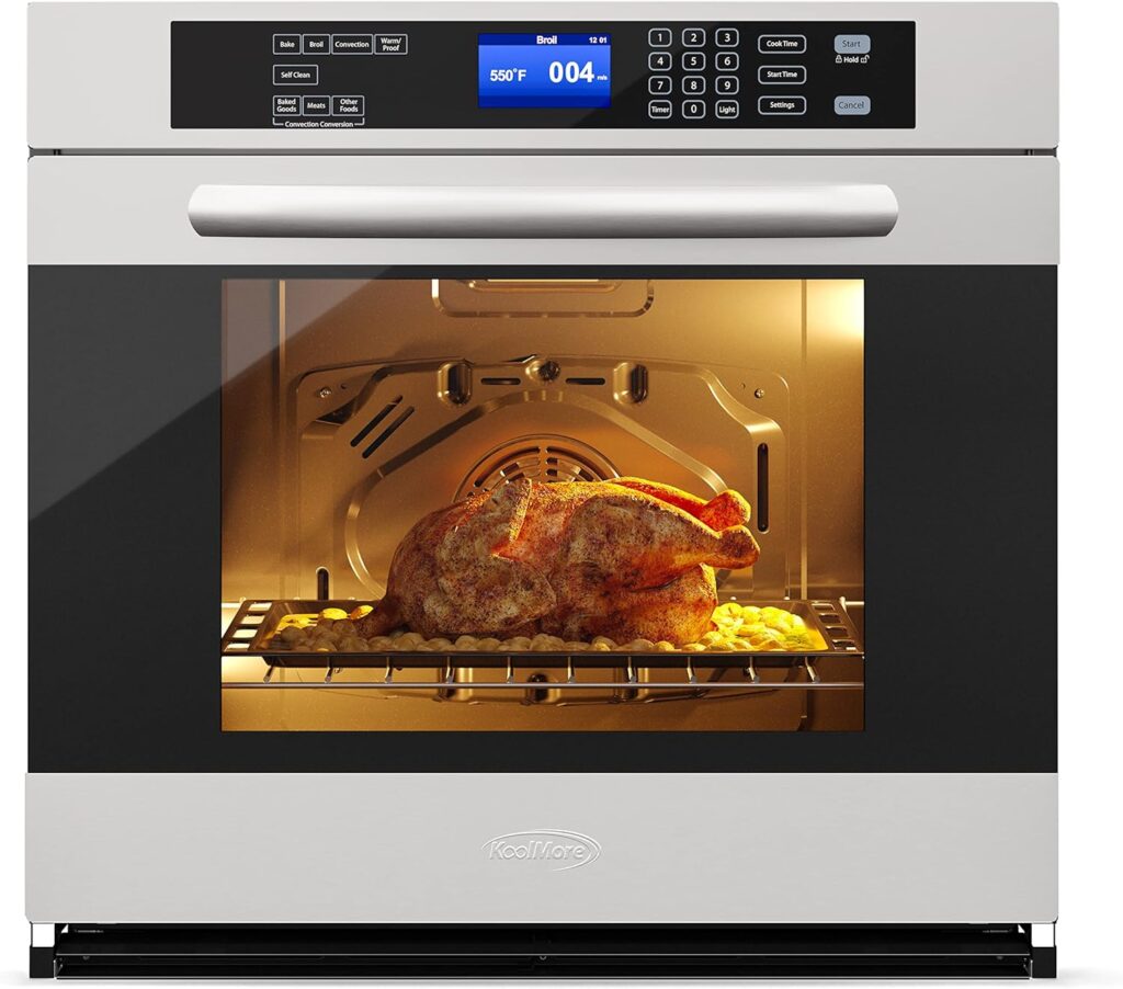 KoolMore 30 Inch Electric Single Wall Self Cleaning Oven