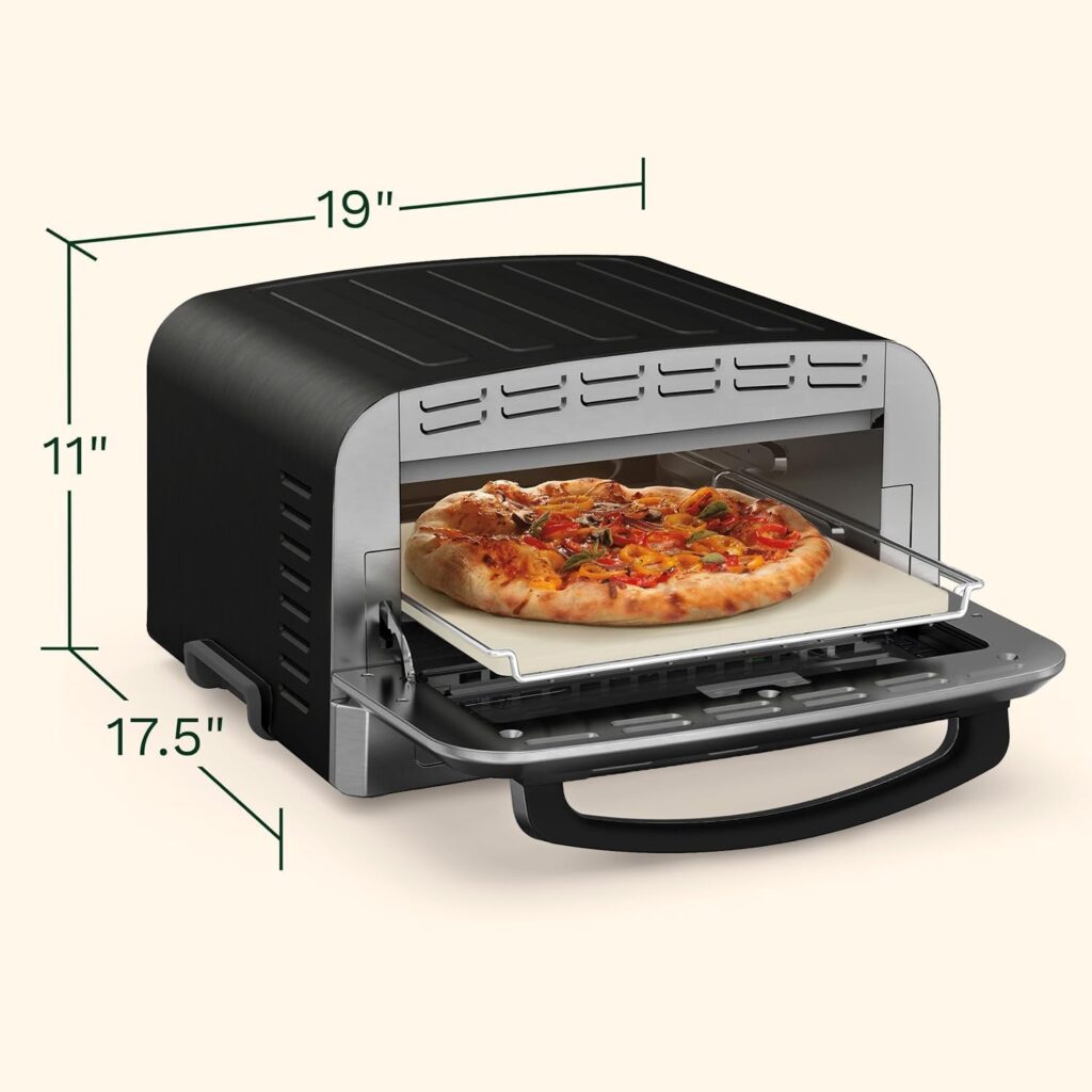 cuisinart indoor pizza oven dimension and sizing